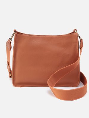 Cass Crossbody In Pebbled Leather - Butterscotch