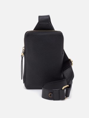 Grant Sling In Pebbled Leather - Black