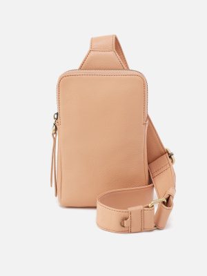 Grant Sling In Pebbled Leather - Porcini