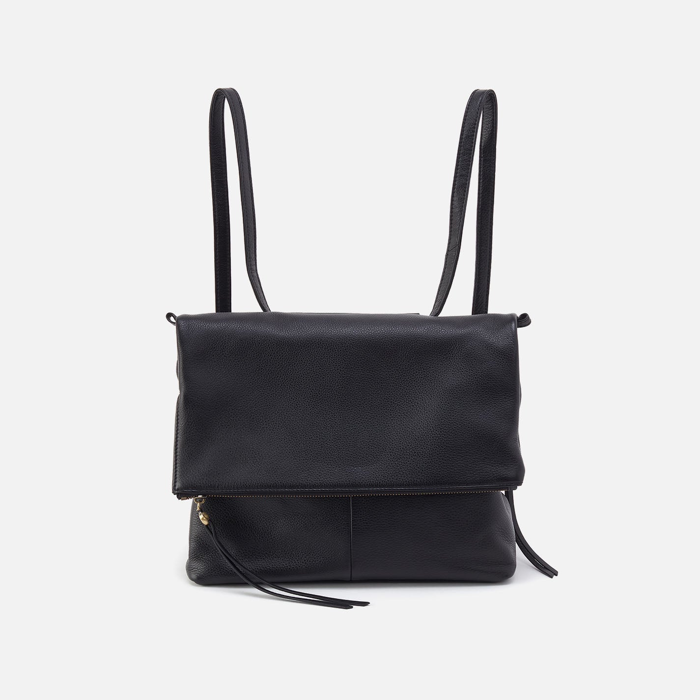 Grant Backpack In Pebbled Leather - Black