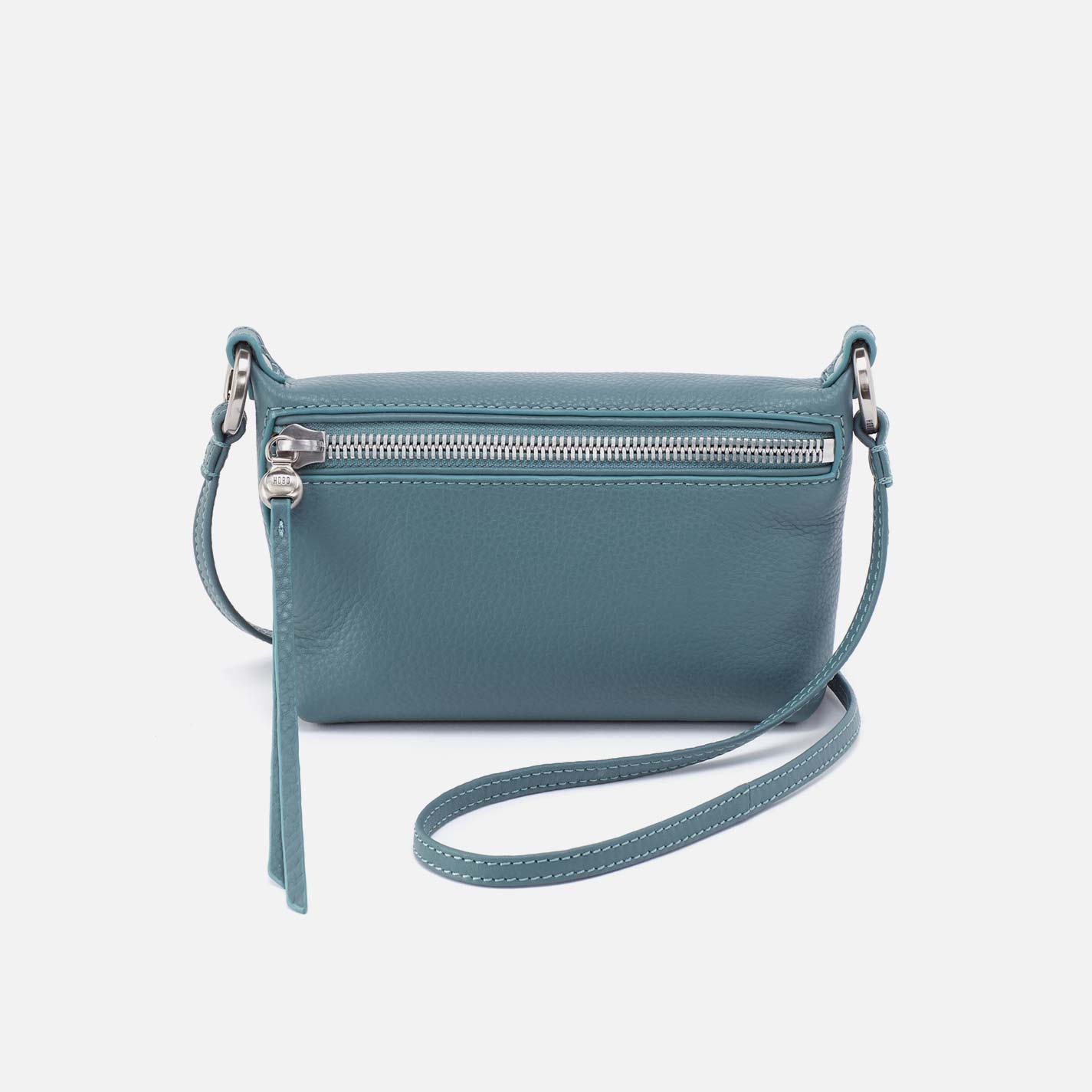 Run About Crossbody in Pebbled Leather - Agave Leaf