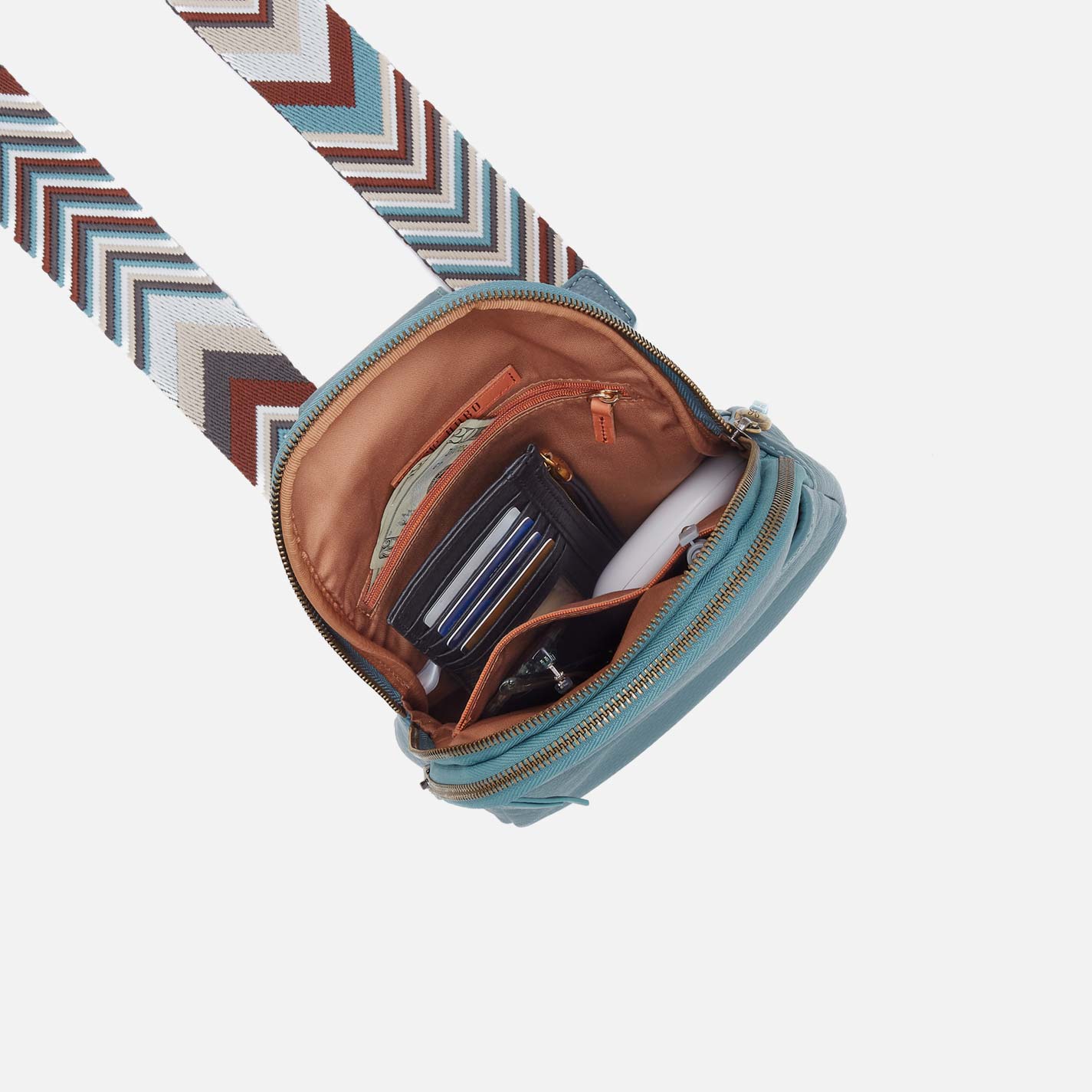 Cass Sling in Pebbled Leather - Agave Leaf - Image 3