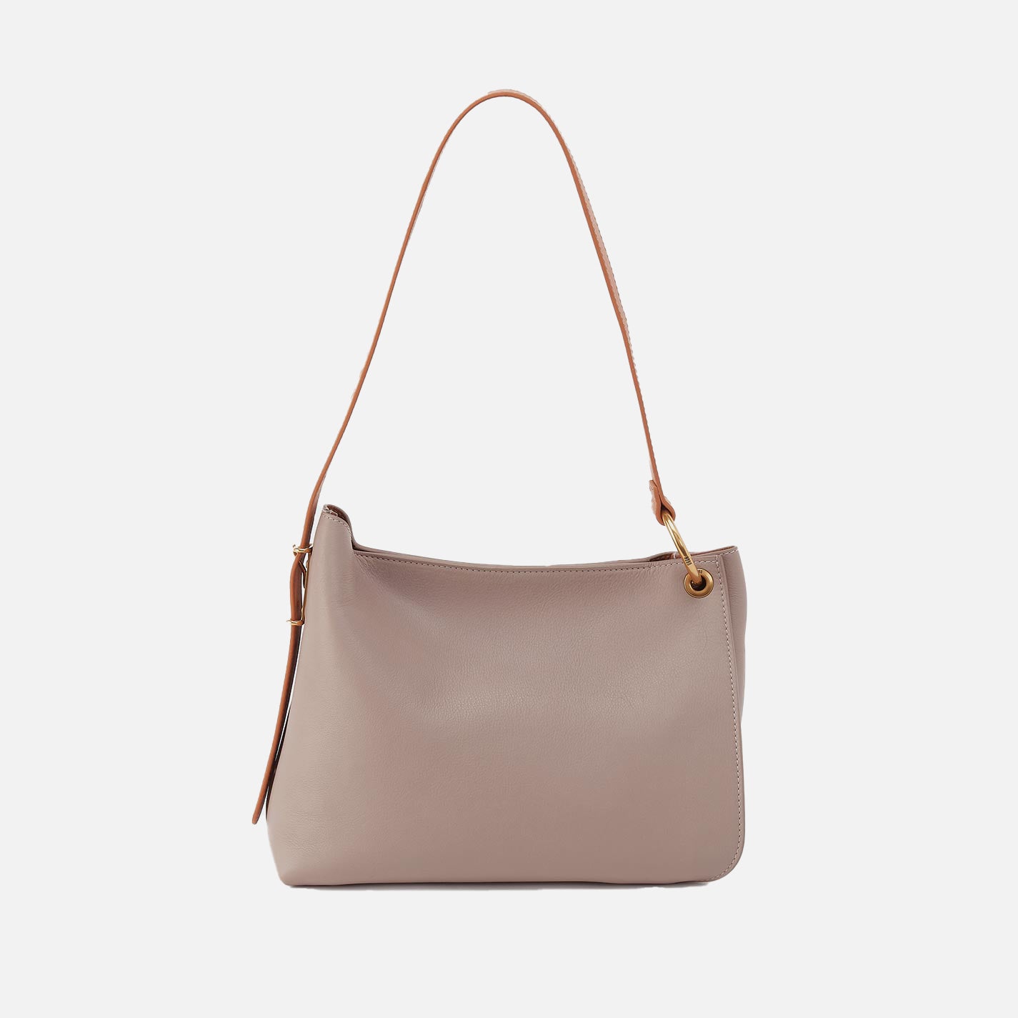 Rayna Shoulder Bag in Double-Faced Leather - Warm Adobe - Image 2