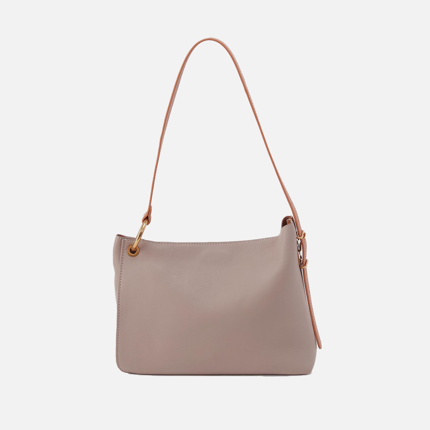 Rayna Shoulder Bag in Double-Faced Leather - Warm Adobe - Image 4