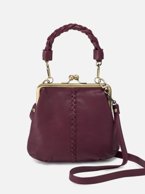 Alba Crossbody In Smooth Leather - Cordovan