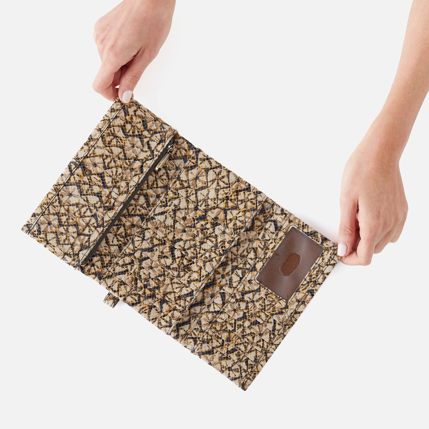 Keen Continental Wallet in Printed Leather - Twinkle Print - Image 3