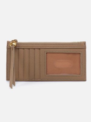 Carte Card Case in Pebbled Leather - Cedar Sagebrush