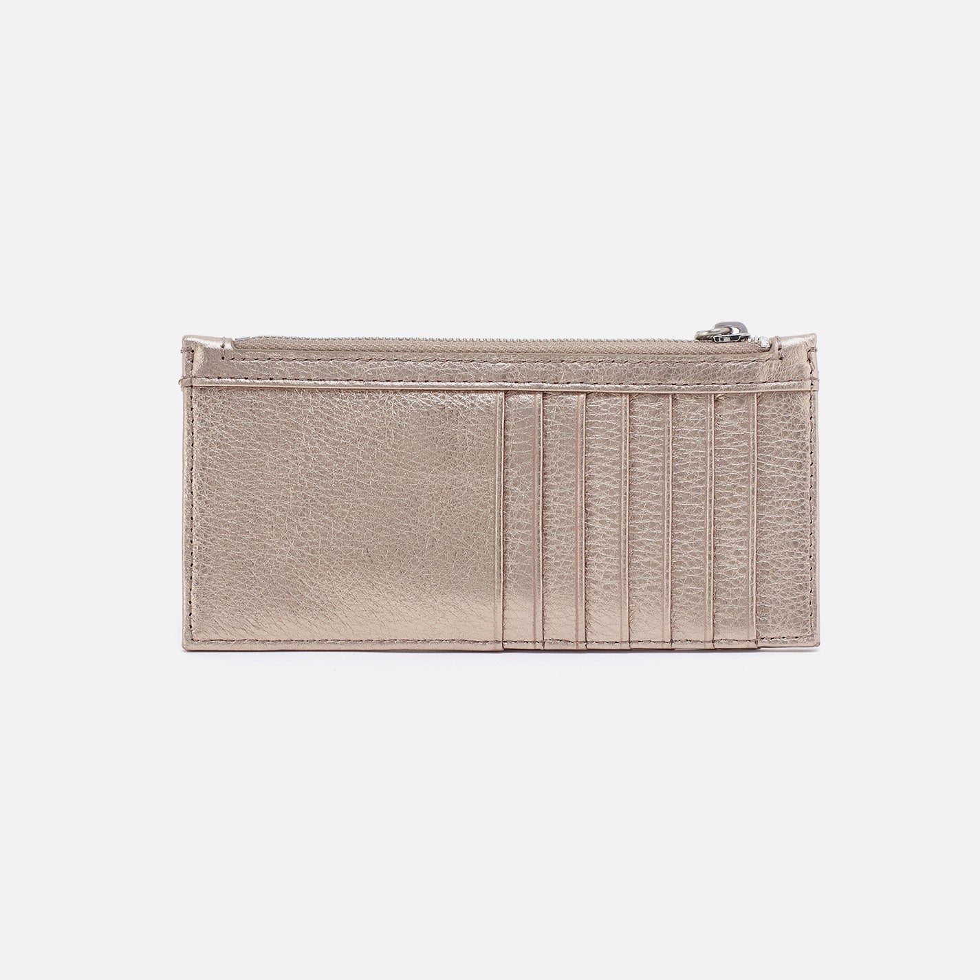 Carte Card Case In Metallic Leather - Cameo Quartz - Image 3