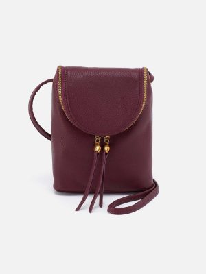 Fern Crossbody in Pebbled Leather - Mulberry Glaze