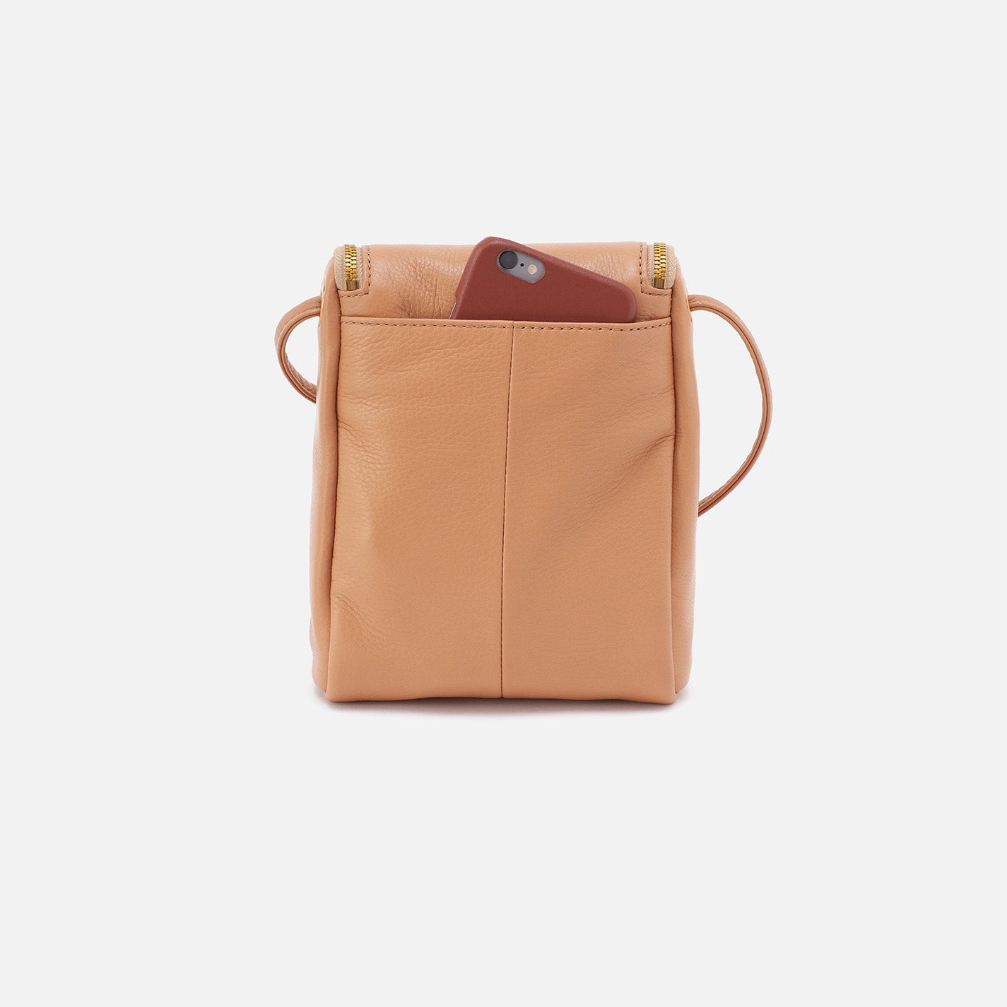 Fern Crossbody In Pebbled Leather - Sandstorm - Image 4