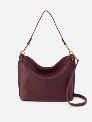 Pier Shoulder Bag in Pebbled Leather - Mulberry Glaze