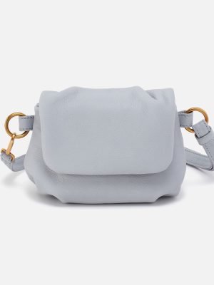 Harley Crossbody Sling In Pebbled Leather - Blue Pearl