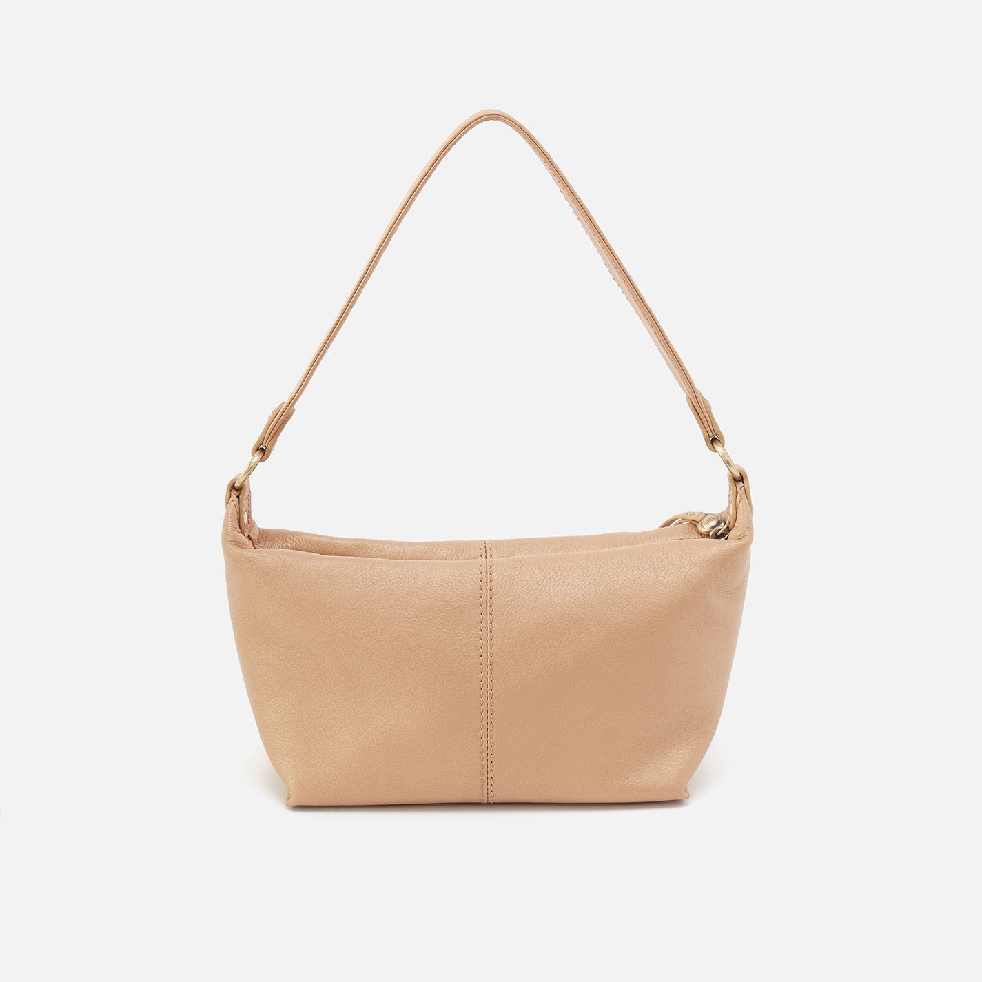 Laguna Crossbody In Metallic Leather - Dusty Gold - Image 4