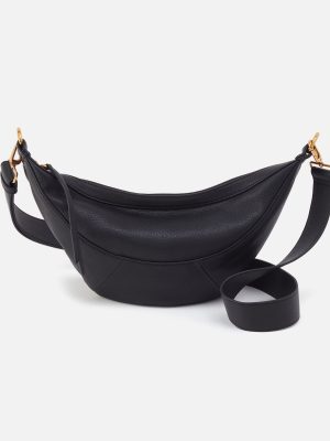 Carmen Sling In Pebbled Leather - Black