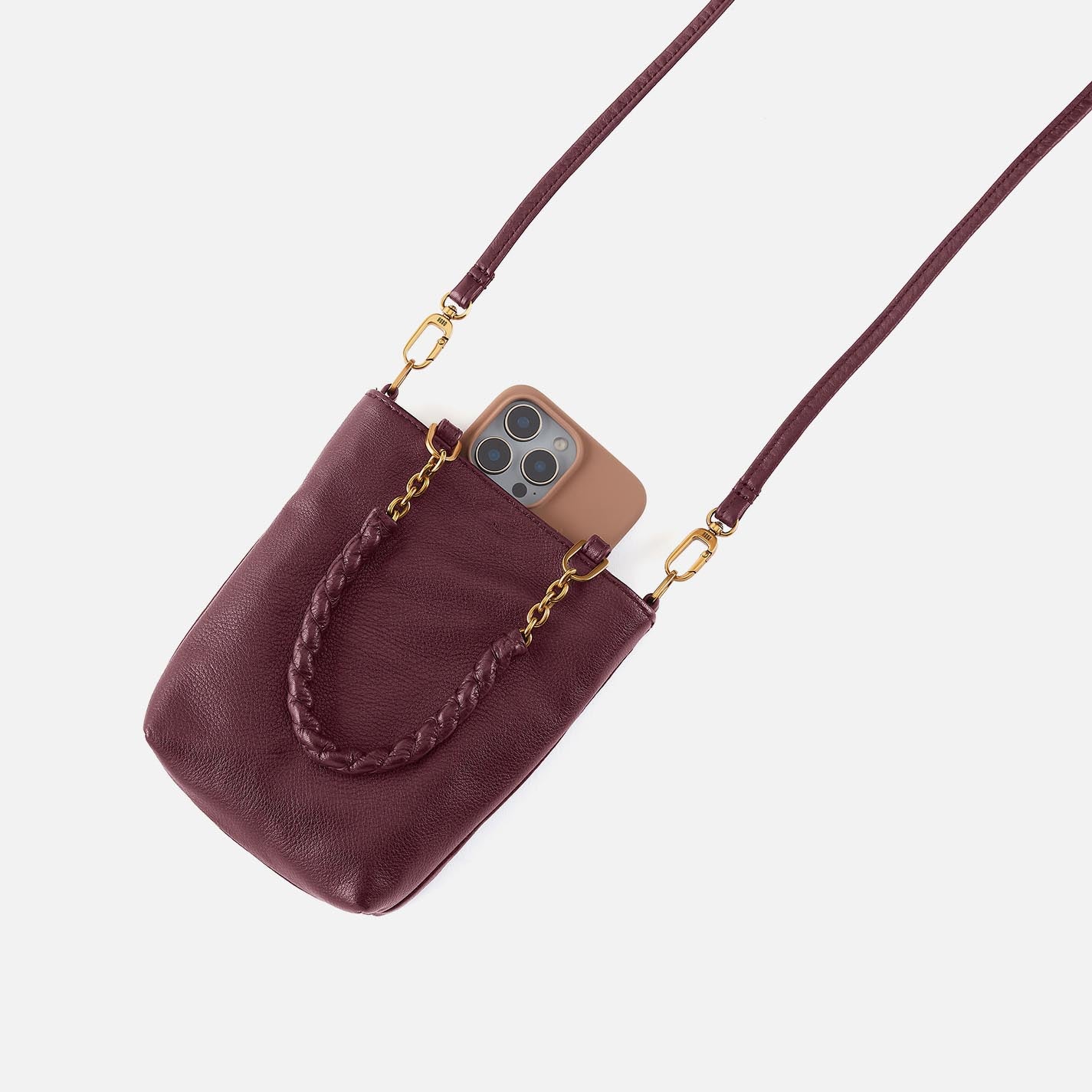 Tennessee Mini Bag in Pebbled Leather - Mulberry Glaze - Image 4