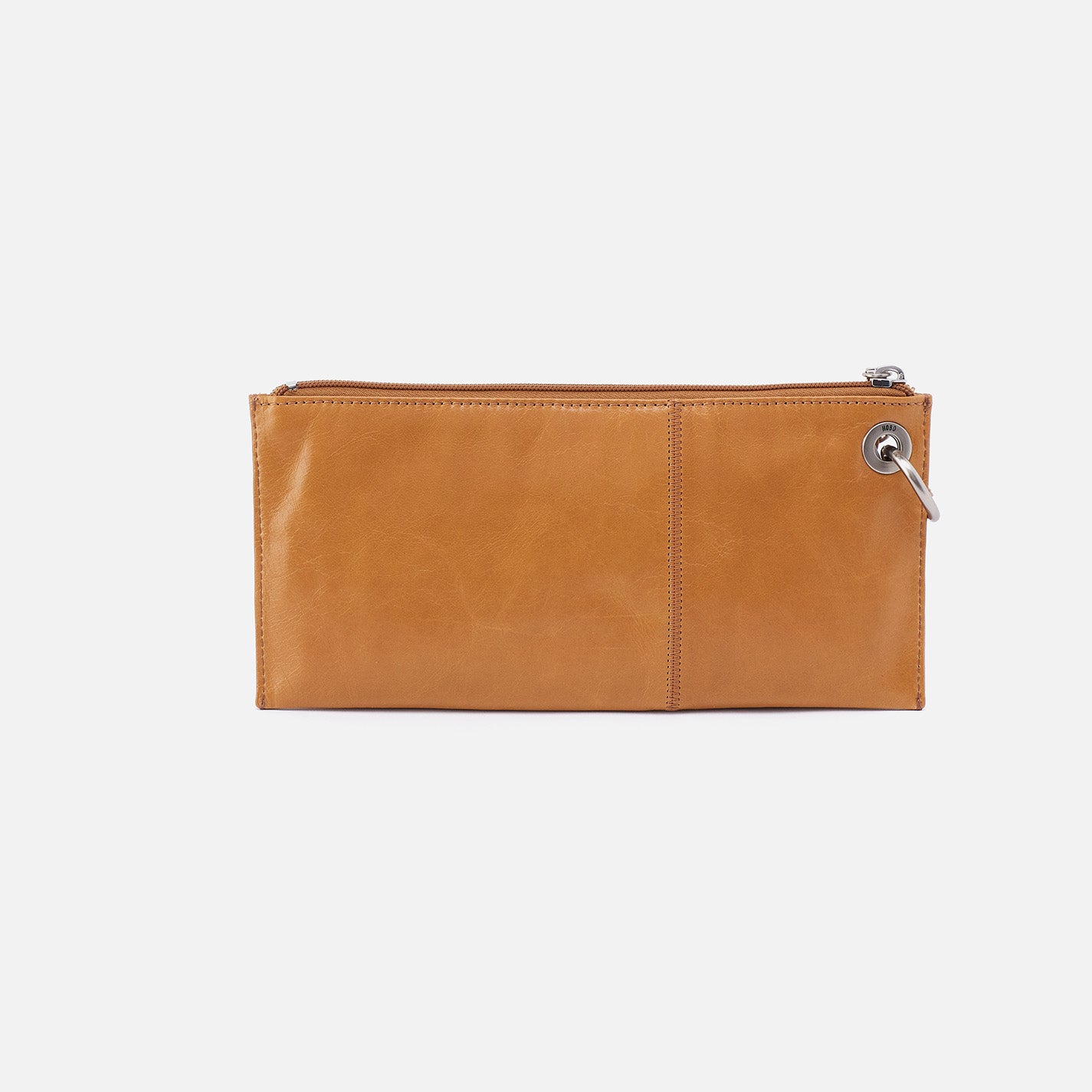 Vida Wristlet in Polished Leather - Natural - Image 5