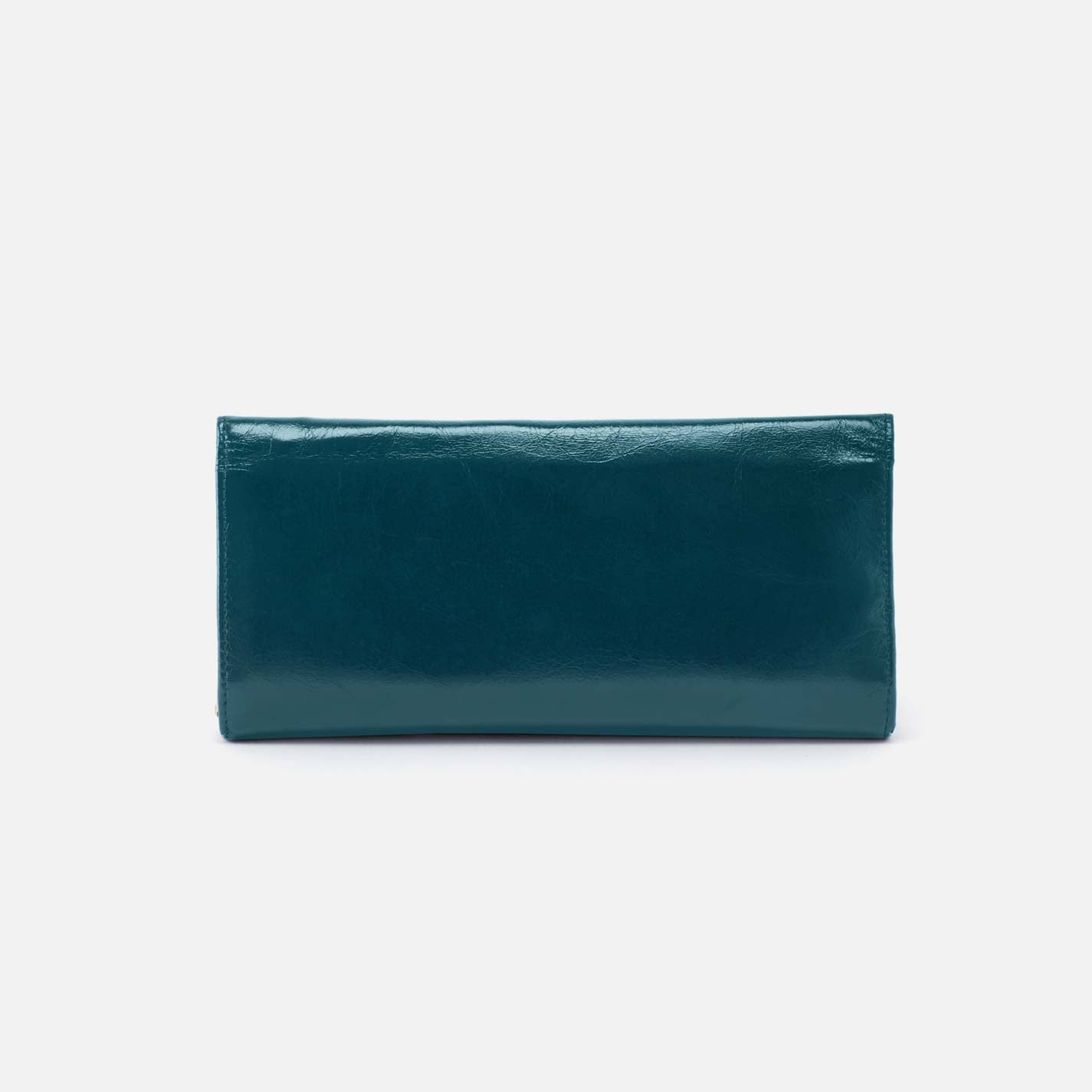 Rachel Continental Wallet in Polished Leather - Wild Bluegrass - Image 3