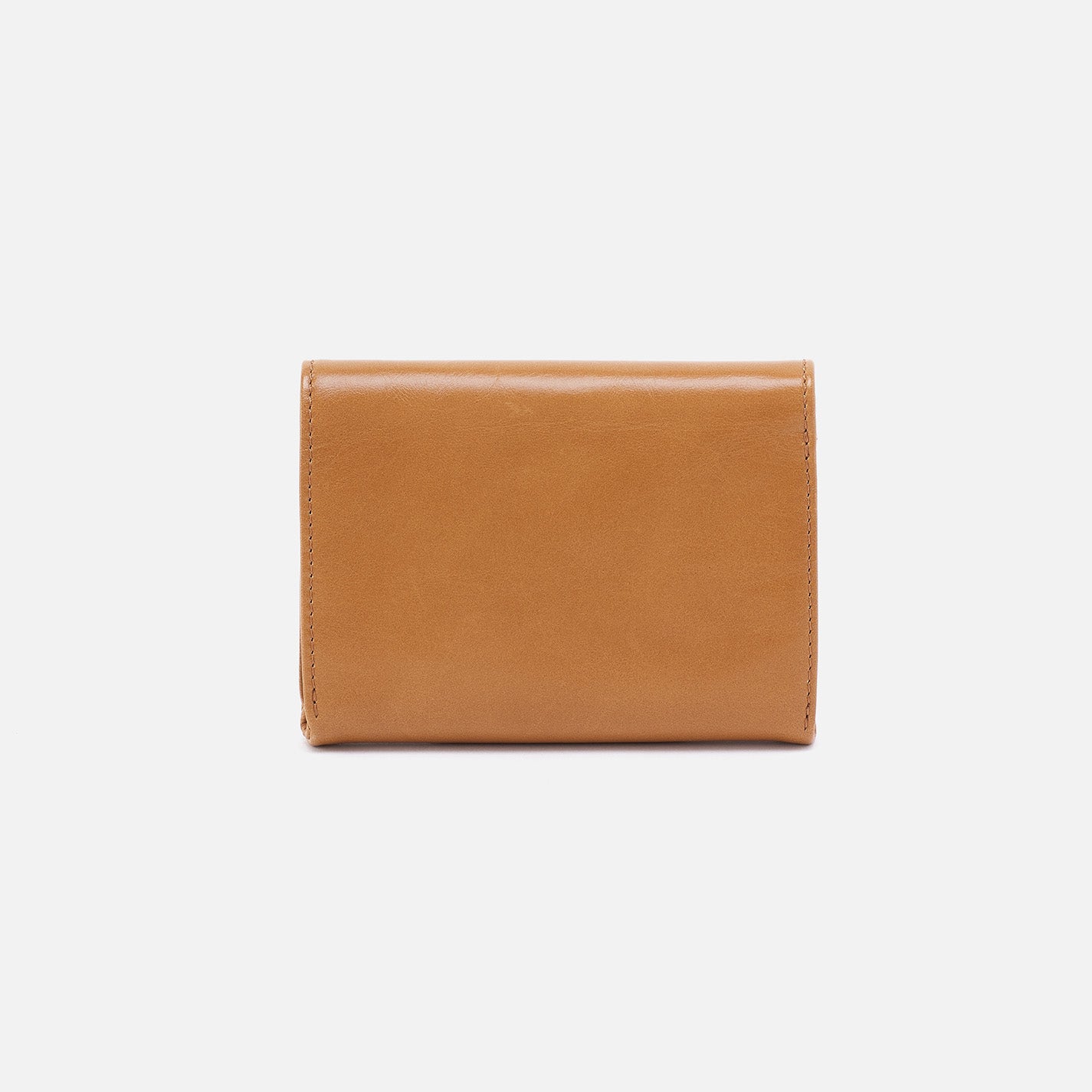 Robin Compact Wallet In Polished Leather - Natural - Image 4