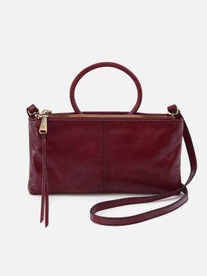 Sable Crossbody in Polished Leather - Saddleberry