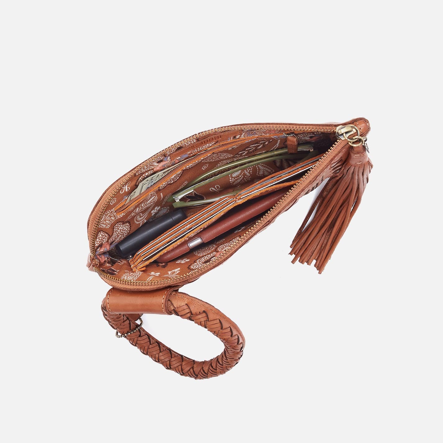 Sable Wristlet in Washed Leather - Harvest Wheat - Image 4